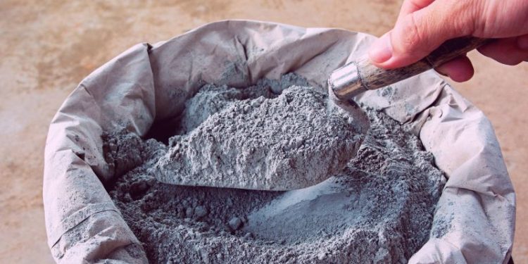 Ein selbst gemachter Schreibtisch aus Beton