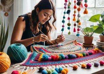 DIY Boho Wimpelkette