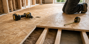 OSB-Platten verlegen: DIY-Anleitung für einen stabilen Boden